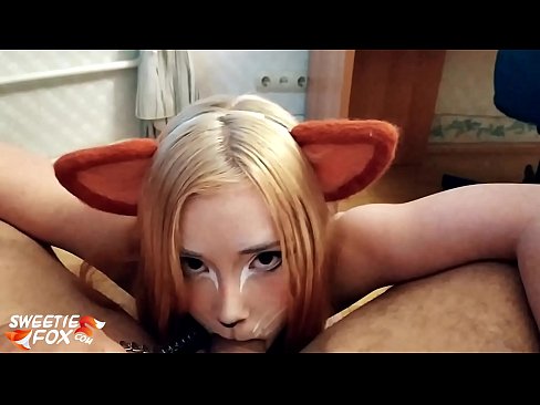 ❤️ Kitsune schluckt Schwanz und Sperma in ihrem Mund ❌ Super porn bei porn de.ru-pp.ru ❤